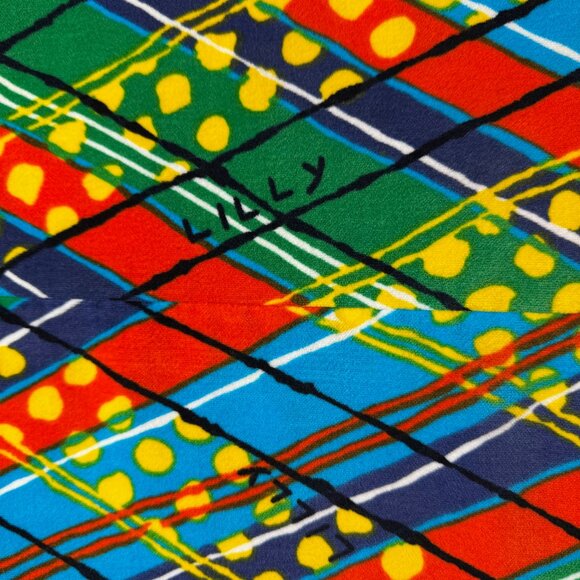 Lovely 1960's "The Lilly" Lilly Pulitzer Velvet Maxi Dress HTF Vintage Sz 16 XL - Picture 11 of 16